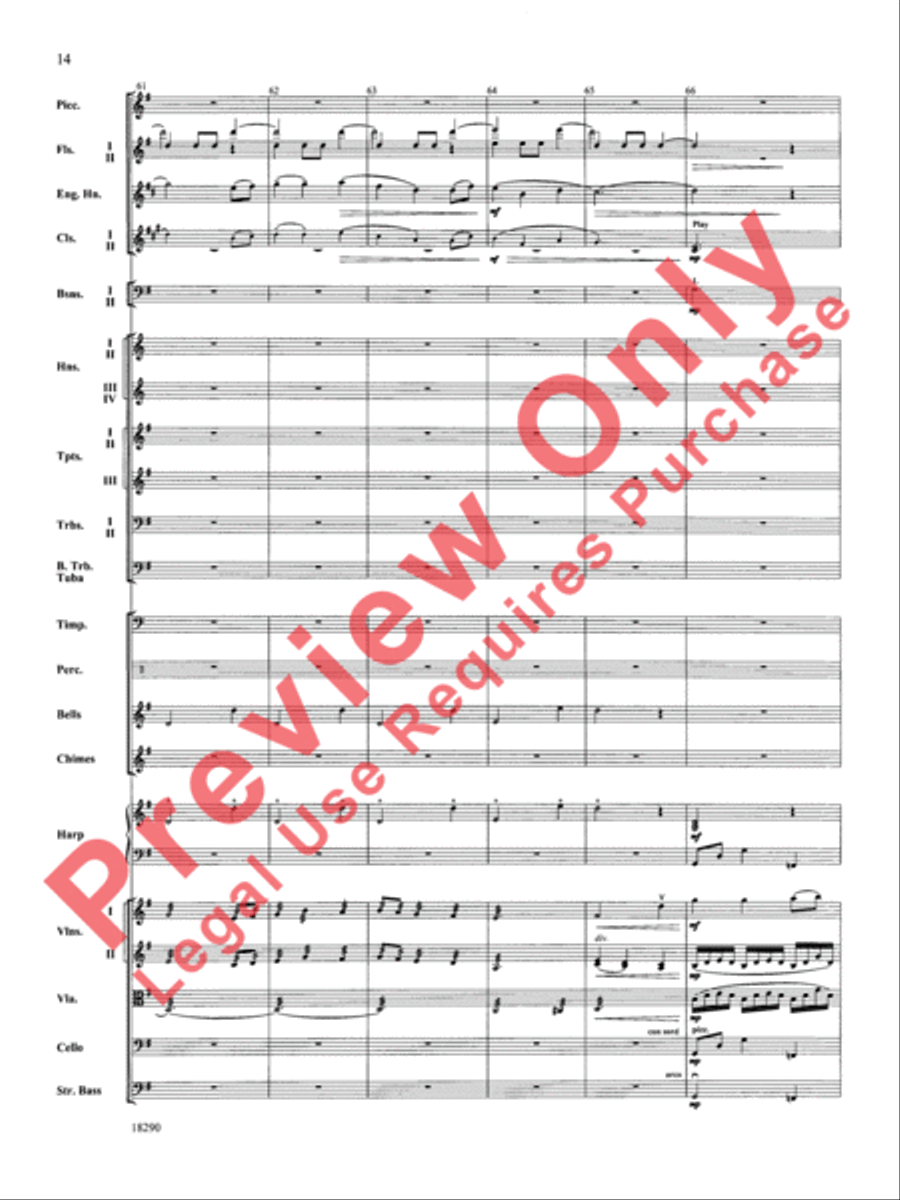 Glorious Sounds of Christmas Full Orchestra scores gallery preview page 15