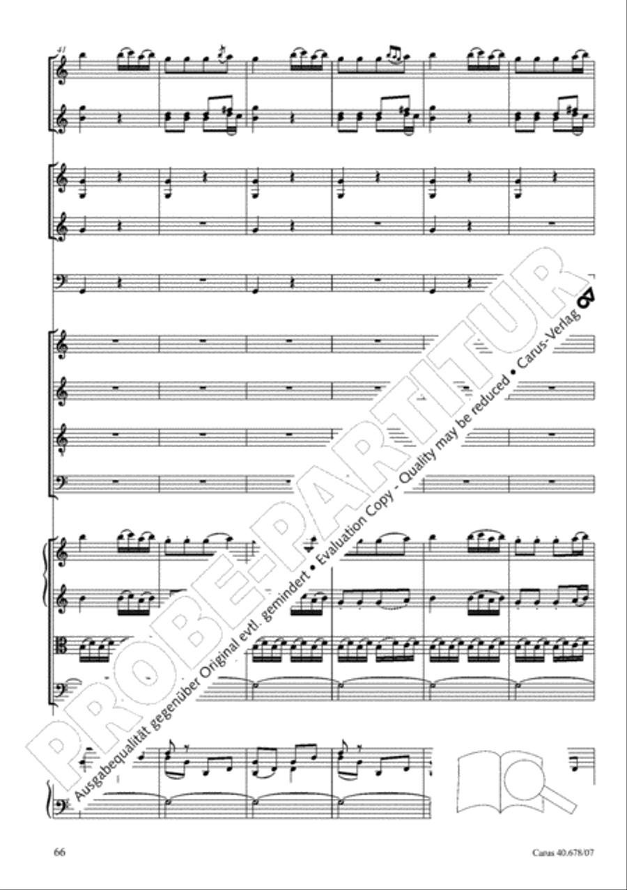 Missa pastoralis bohemica 4-Part scores gallery preview page 79