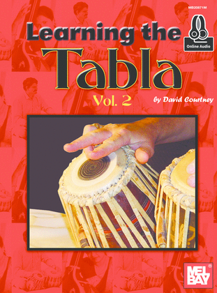 Book cover for Learning the Tabla, Volume 2