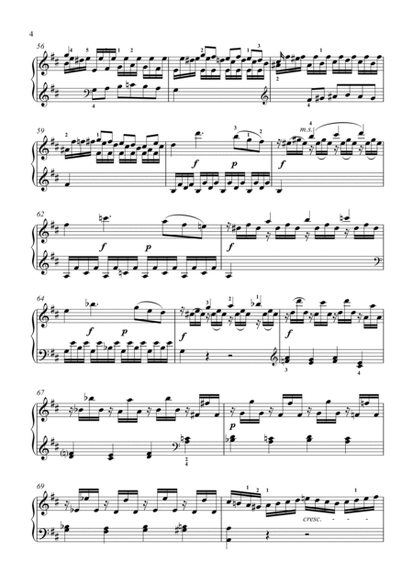 Mozart-Piano Sonata No.6 in D major, K.284 image number null