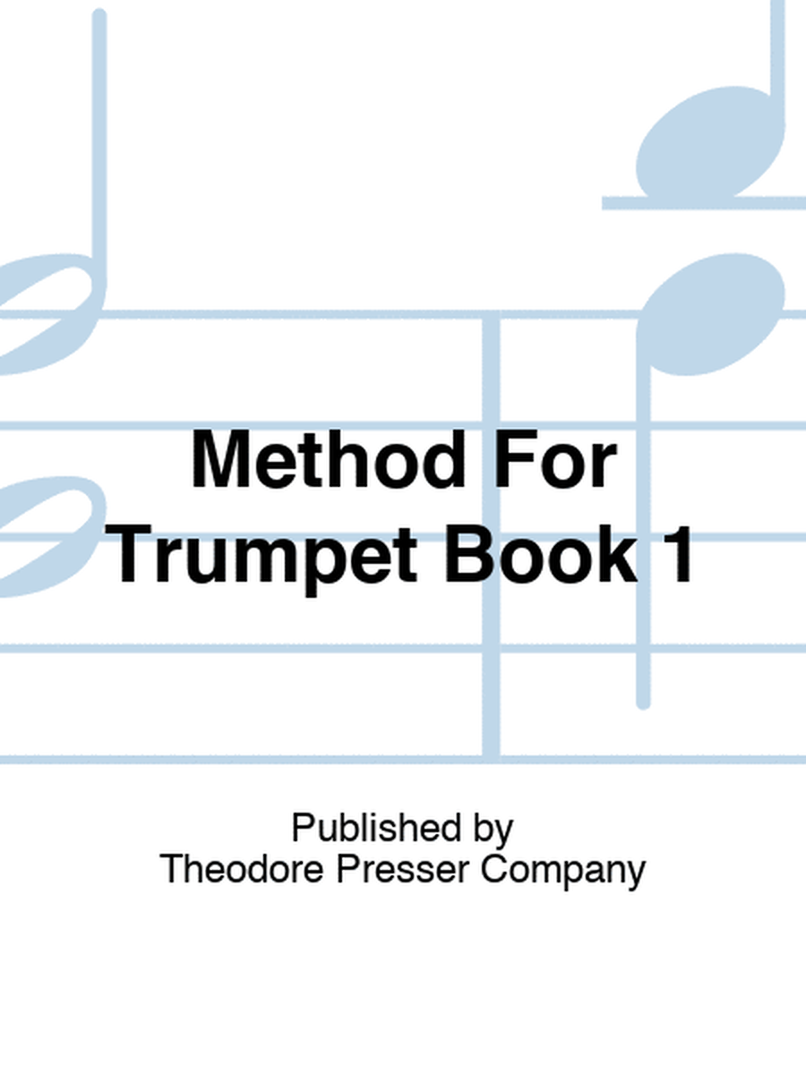 Method For Trumpet Book 1