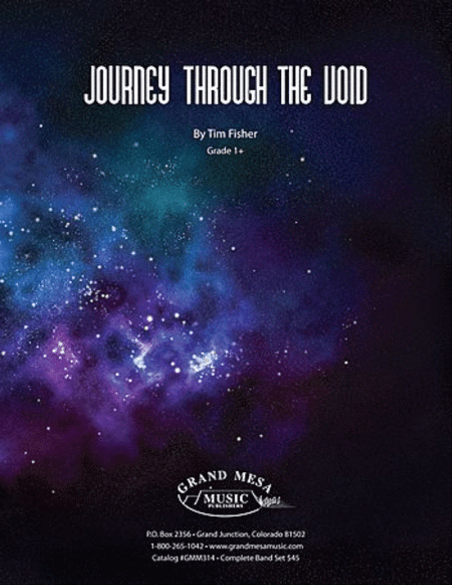 Journey Through the Void Concert Band scores gallery preview page 1