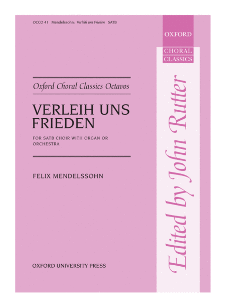 Verleih uns Frieden 4-Part scores gallery preview page 1