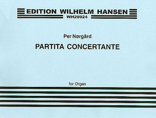Book cover for Per Norgard: Partita Concertante Op.23