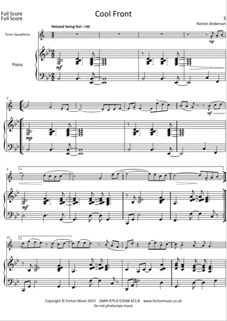 Cool Pieces Percussion scores gallery preview page 2