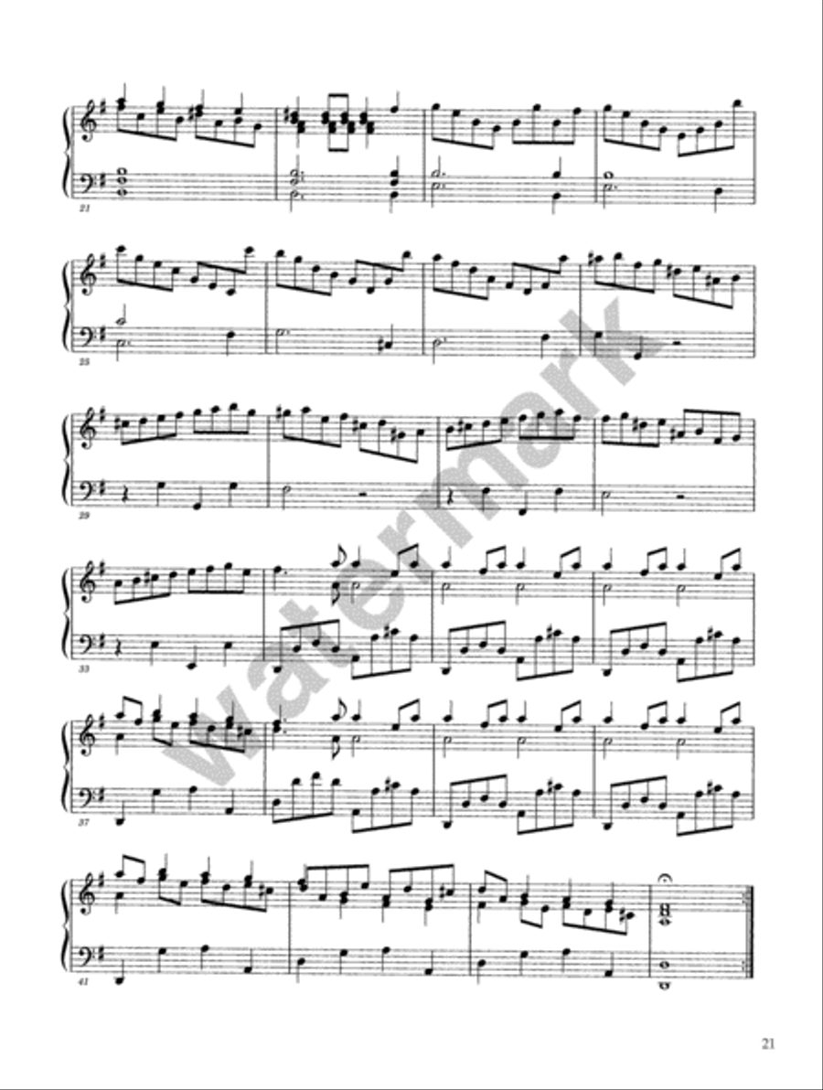 Domenico Scarlatti -- Ninety Sonatas in Three Volumes, Volume III Piano Solo scores gallery preview page 4