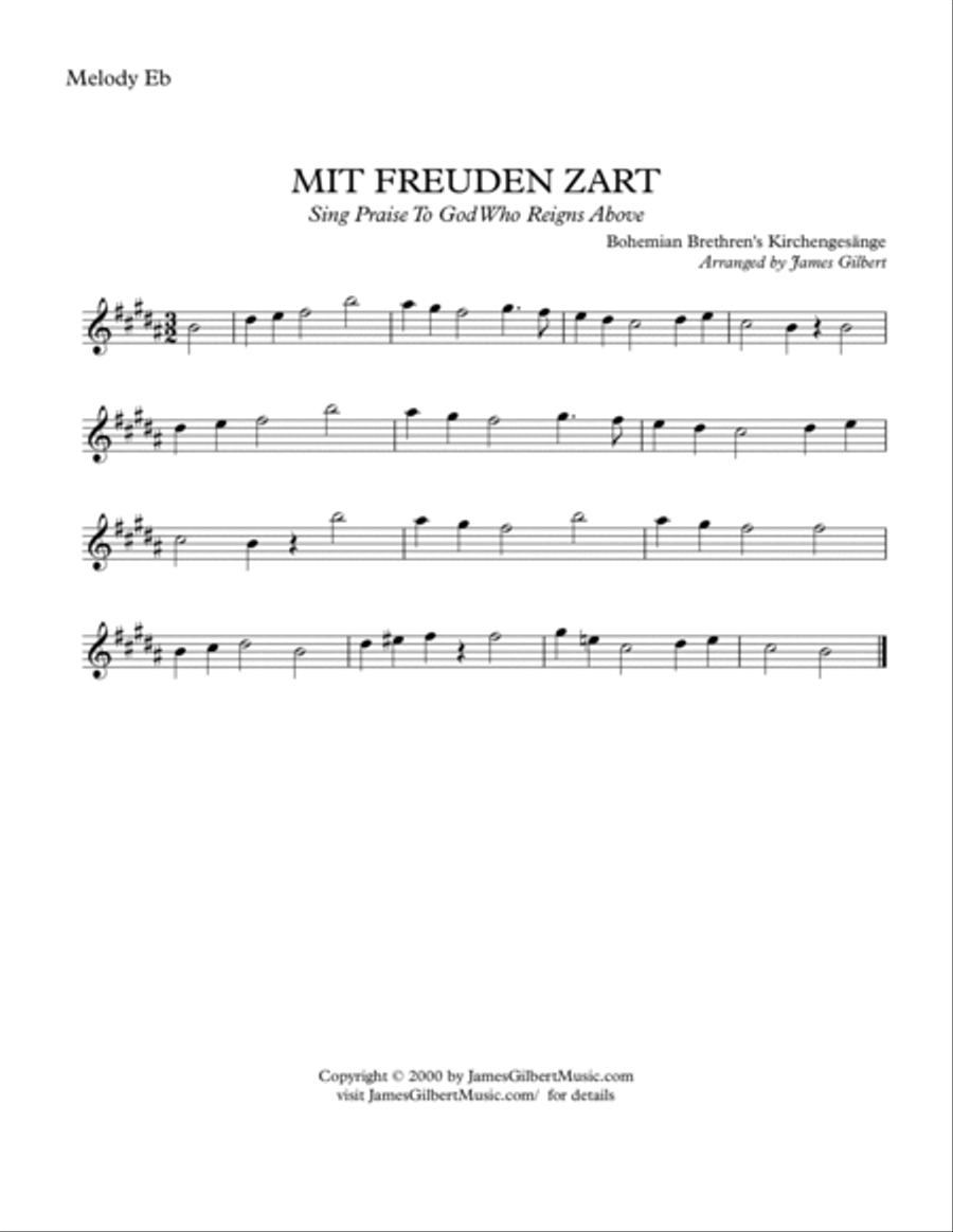 MIT FREUDEN ZART MIT FREUDEN ZART Small Ensemble scores gallery preview page 3