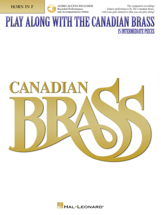 Book cover for Play Along with The Canadian Brass – Horn