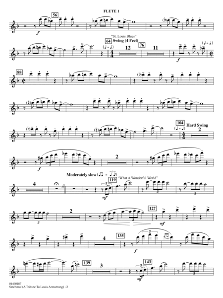 Satchmo! - A Tribute to Louis Armstrong (arr. Ted Ricketts) - Flute 1