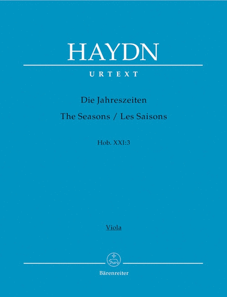 Haydn - The Seasons Hob Xxi/3 Viola Part (Min 2)