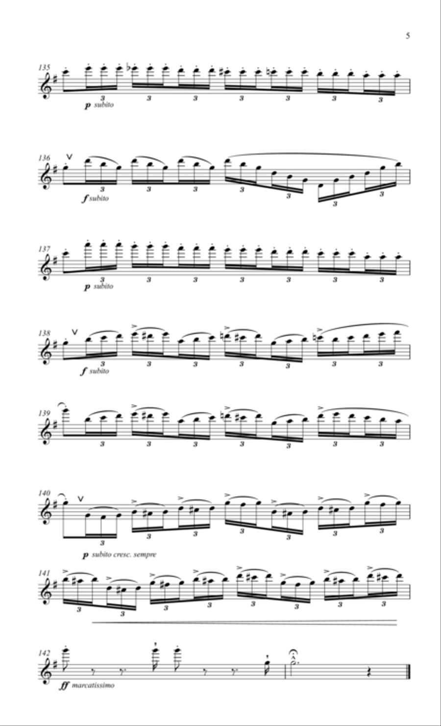The Swiss Shepherd for flute and piano Flute Solo scores gallery preview page 6