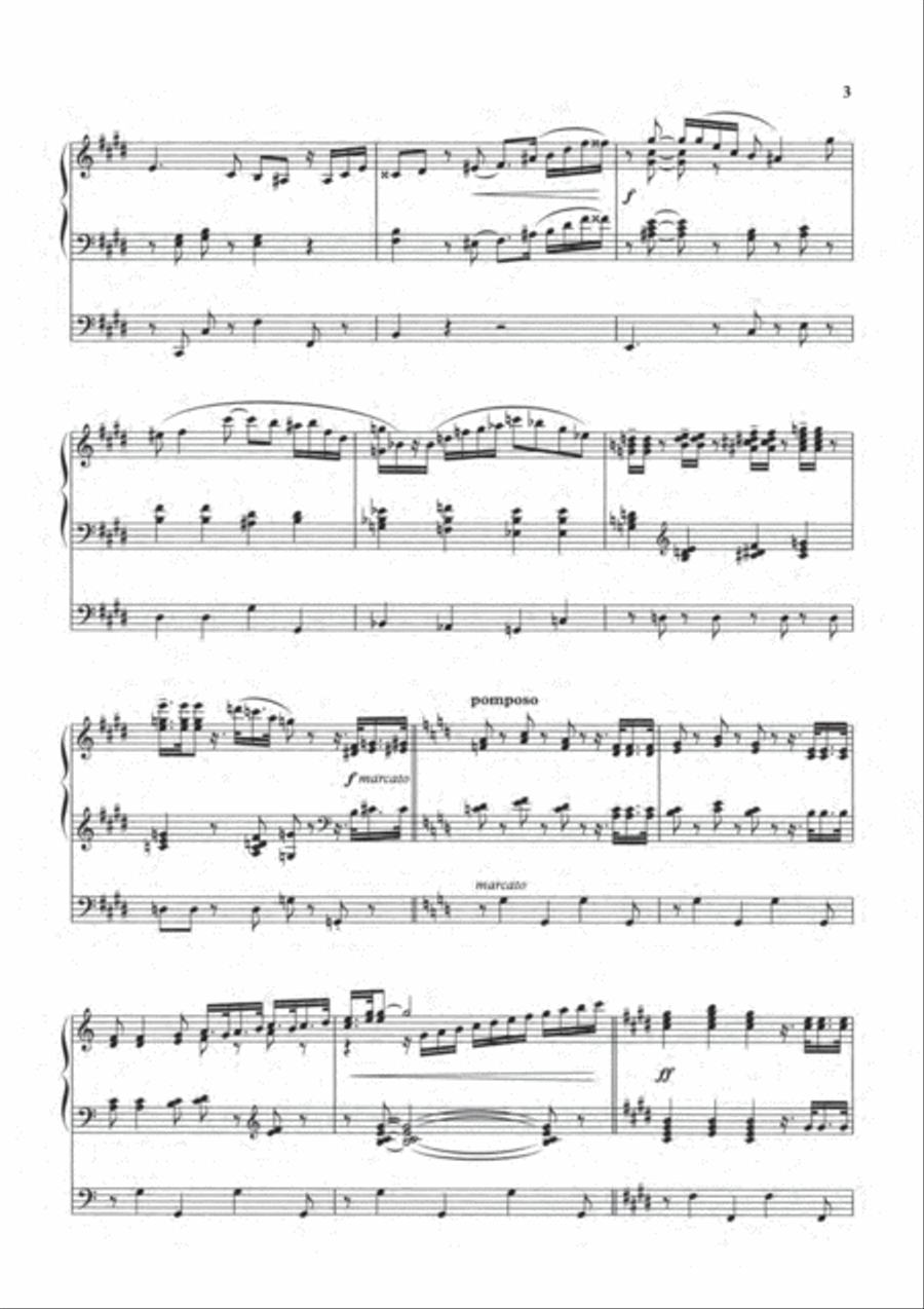 Orb and Sceptre Organ Solo scores gallery preview page 4