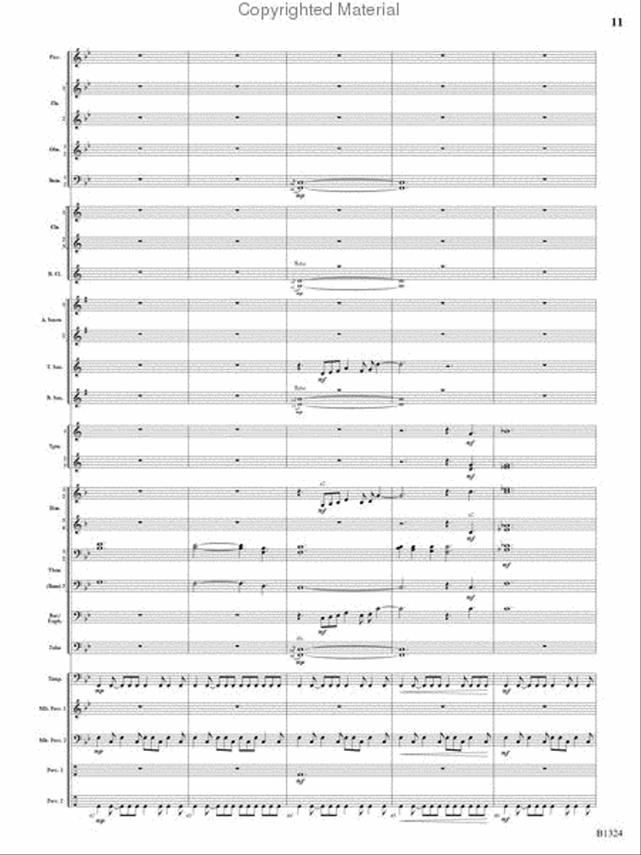 Fusion Concert Band scores gallery preview page 10