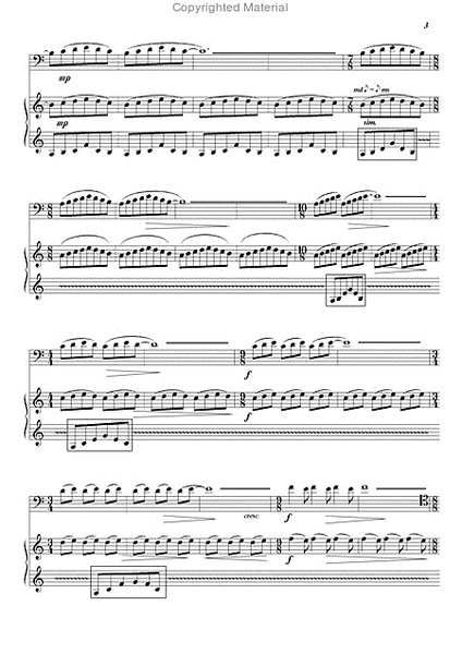 Quasi improvisata I, Version fur Violoncello und Klavier