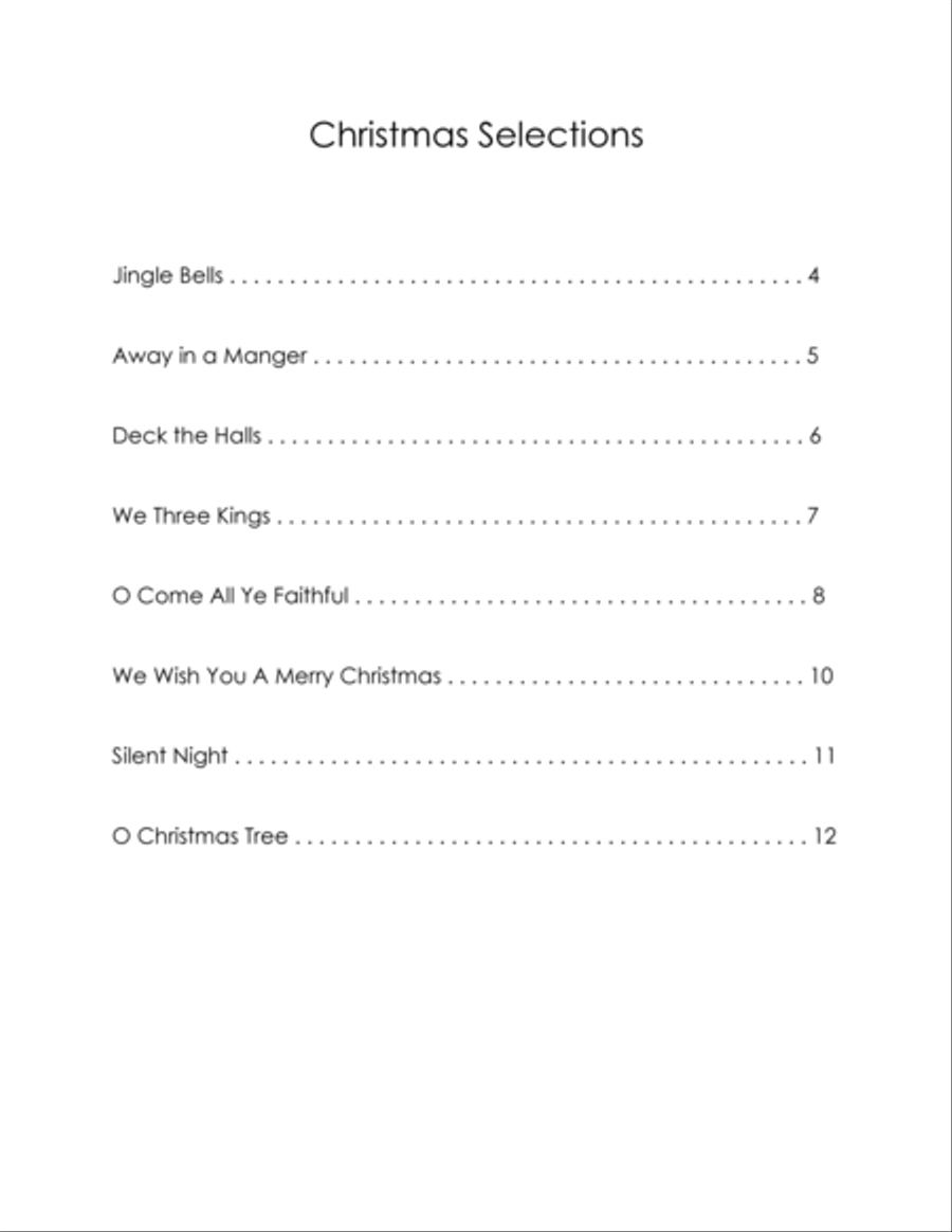 Easy Christmas Favorites Easy Christmas Favorites Easy Piano scores gallery preview page 3