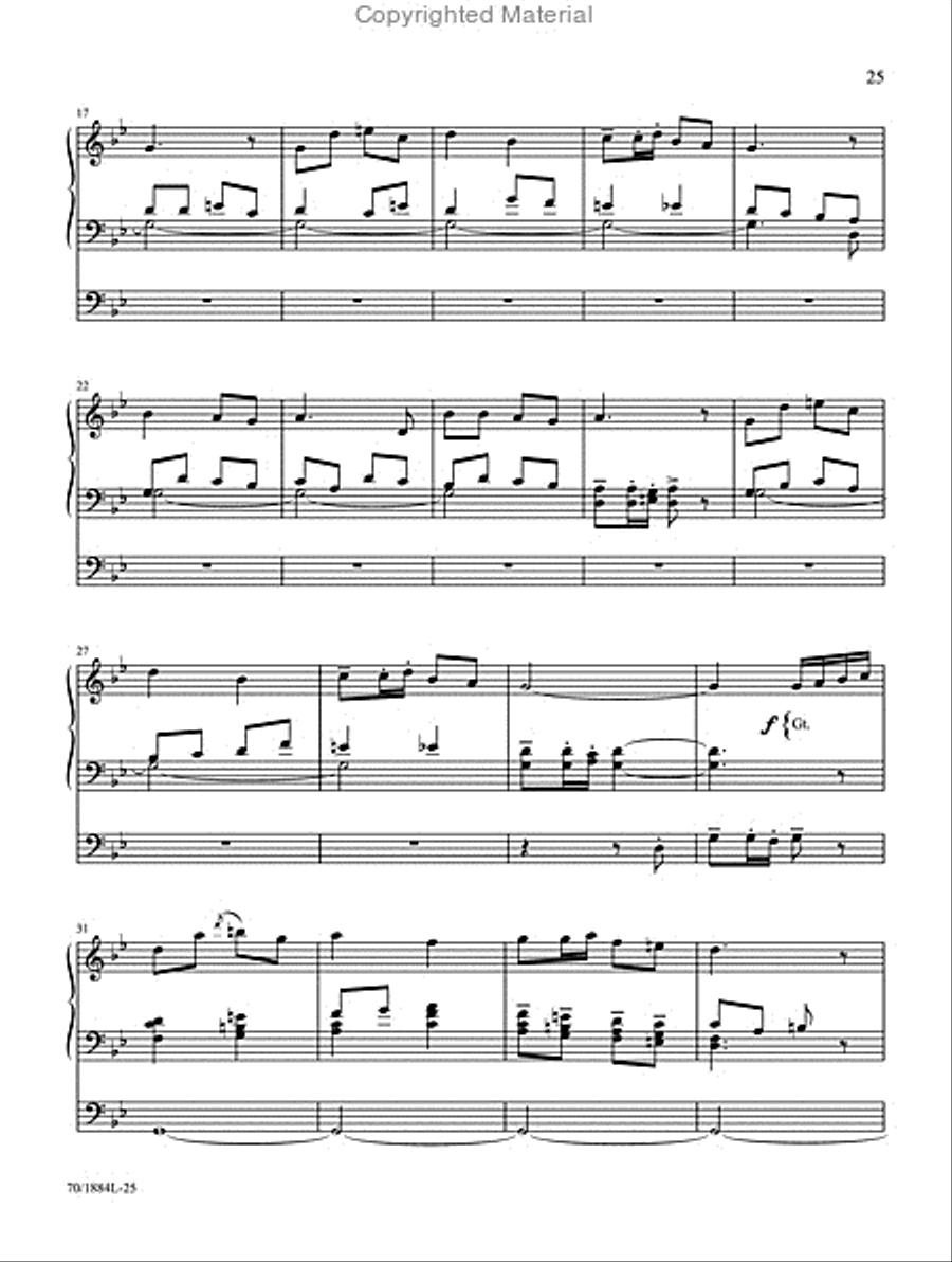 Carols A to Z Organ Solo scores gallery preview page 5