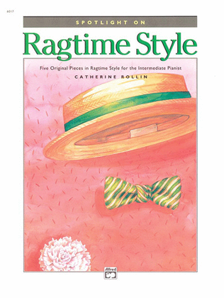 Book cover for Spotlight on Ragtime Style
