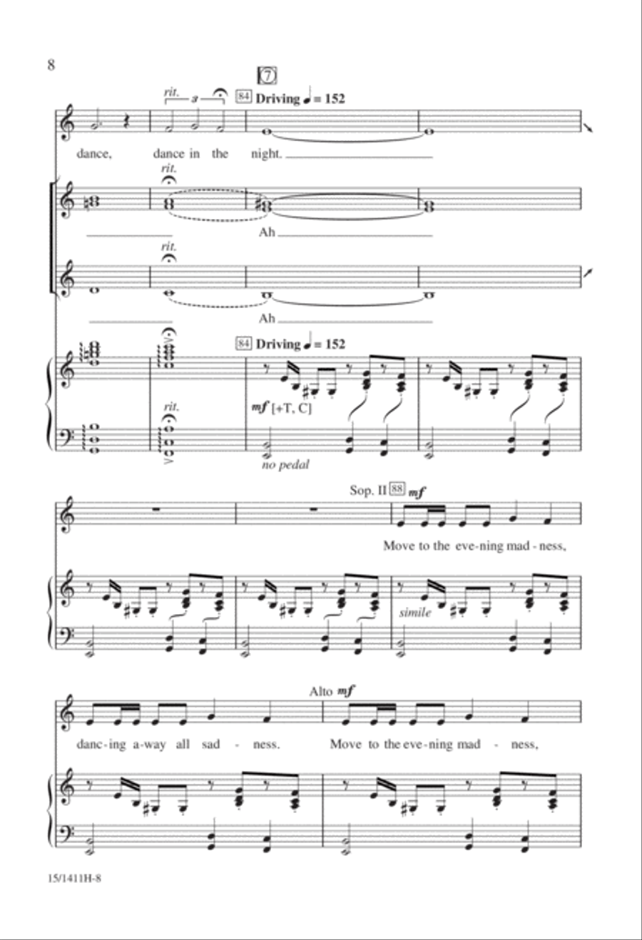 Danza! Danza! SSA scores gallery preview page 8