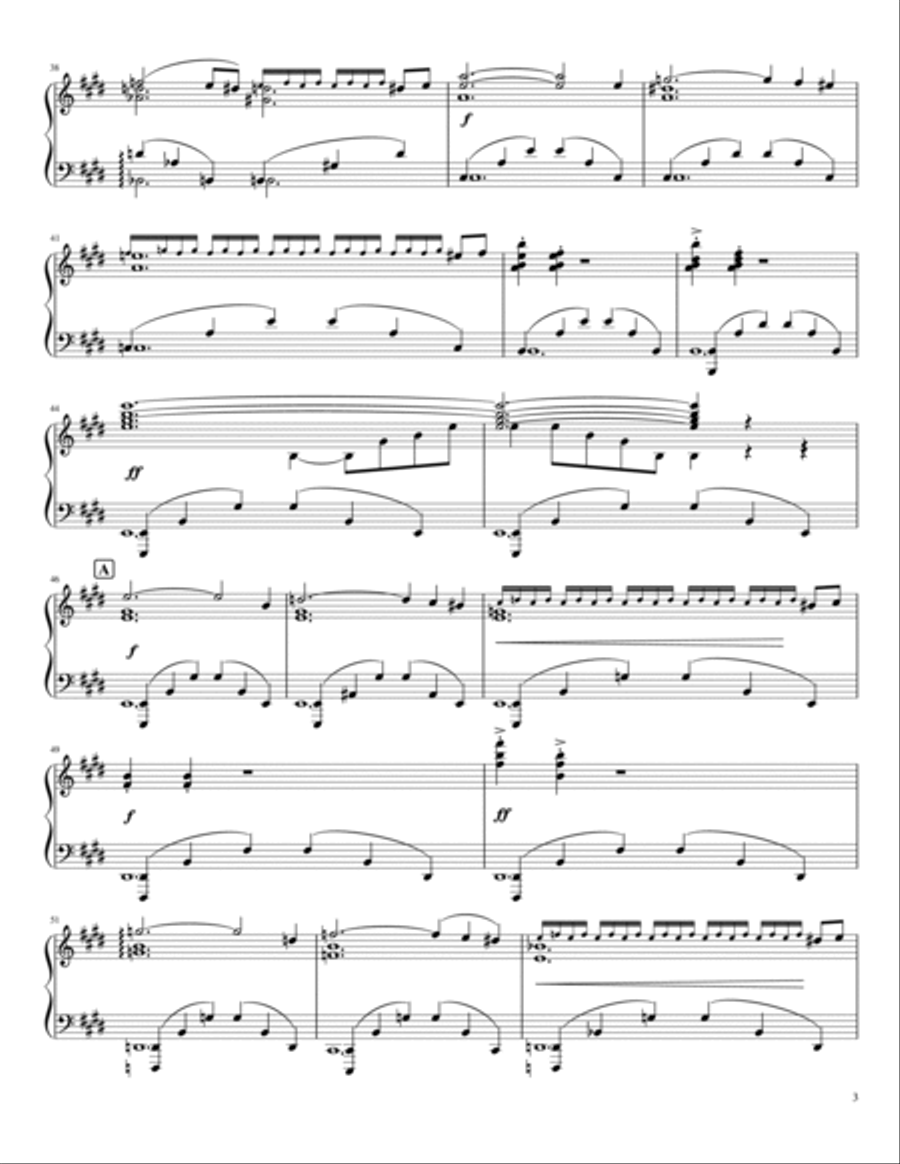 Nikolai Rimsky-Korsakov, Op.35 Scheherazade Suite Symphonique Part I - For Piano Solo Original Piano Solo scores gallery preview page 3