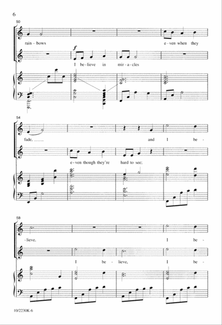 I Believe in God I Believe in God 2-Part scores gallery preview page 7