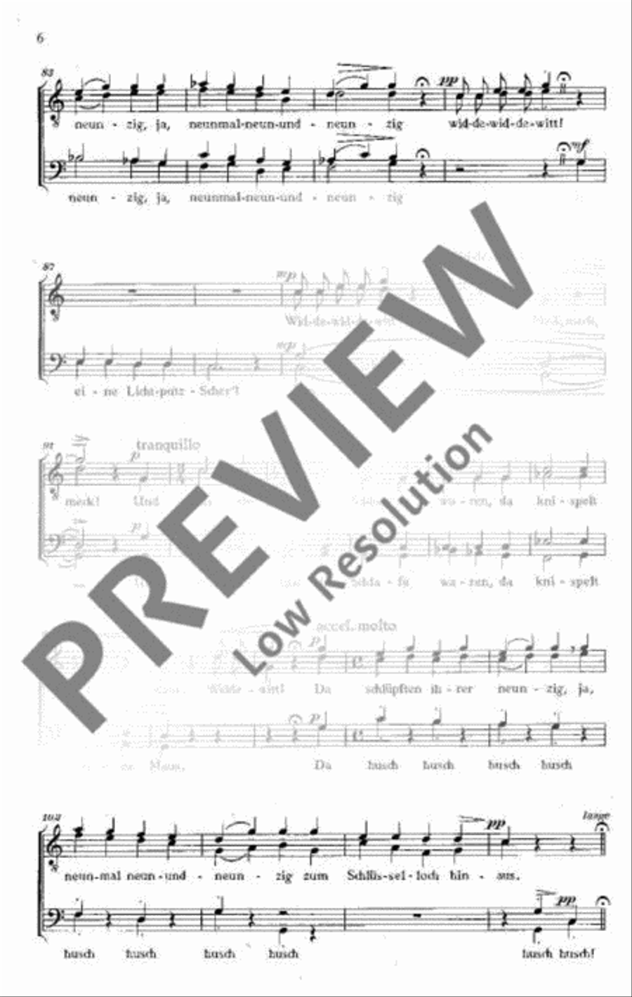 Zu Regensburg auf der Kirchturmspitz TTBB scores gallery preview page 7