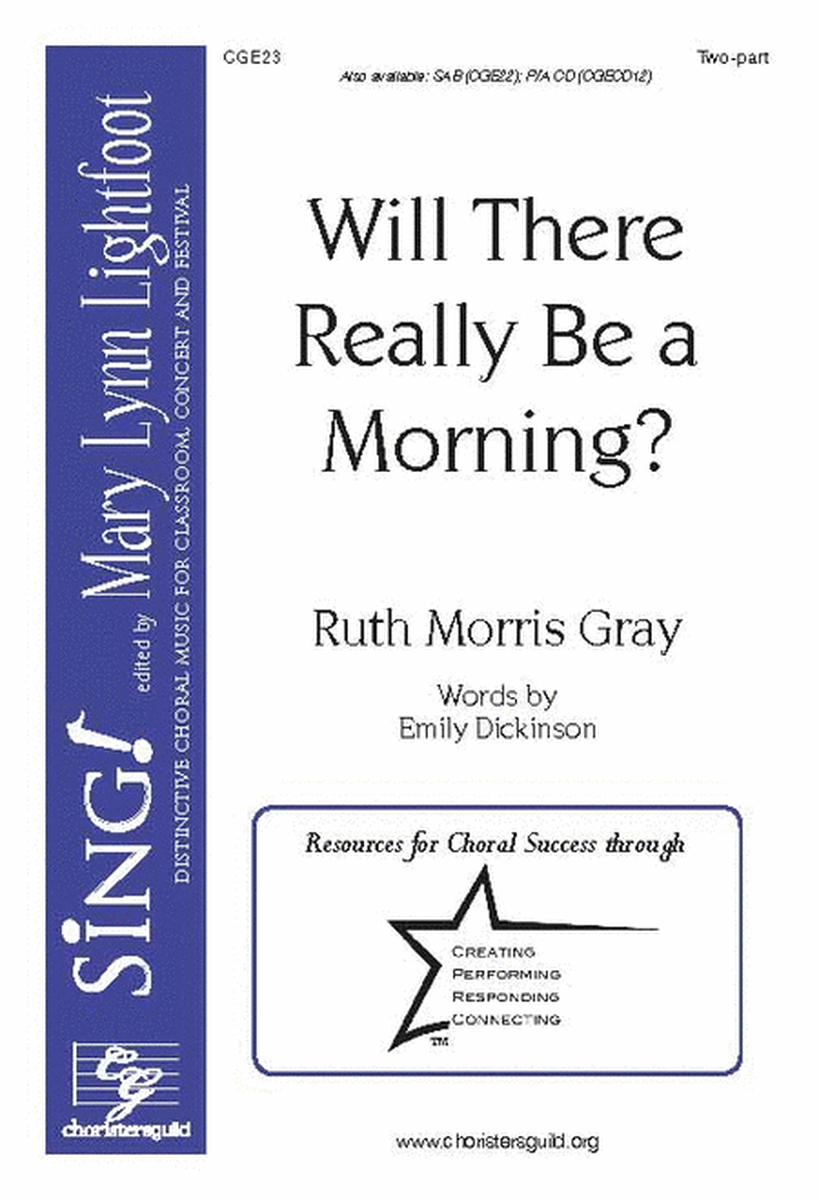 Will There Really Be a Morning? (Two-part) image number null