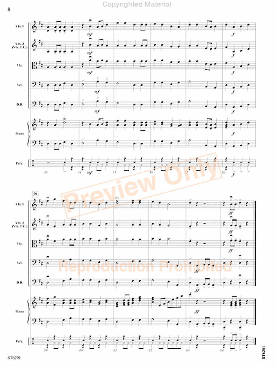 Great Times A Comin' String Orchestra scores gallery preview page 9