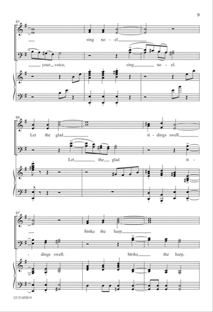 Personent Hodie 4-Part scores gallery preview page 10