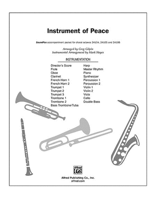 Book cover for Instrument of Peace