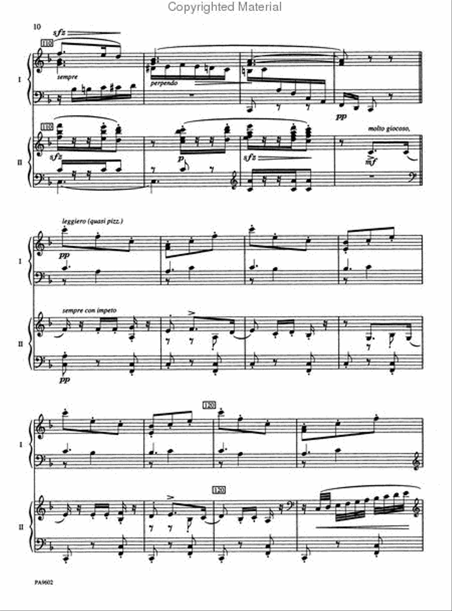 España Rhapsody Small Ensemble scores gallery preview page 3