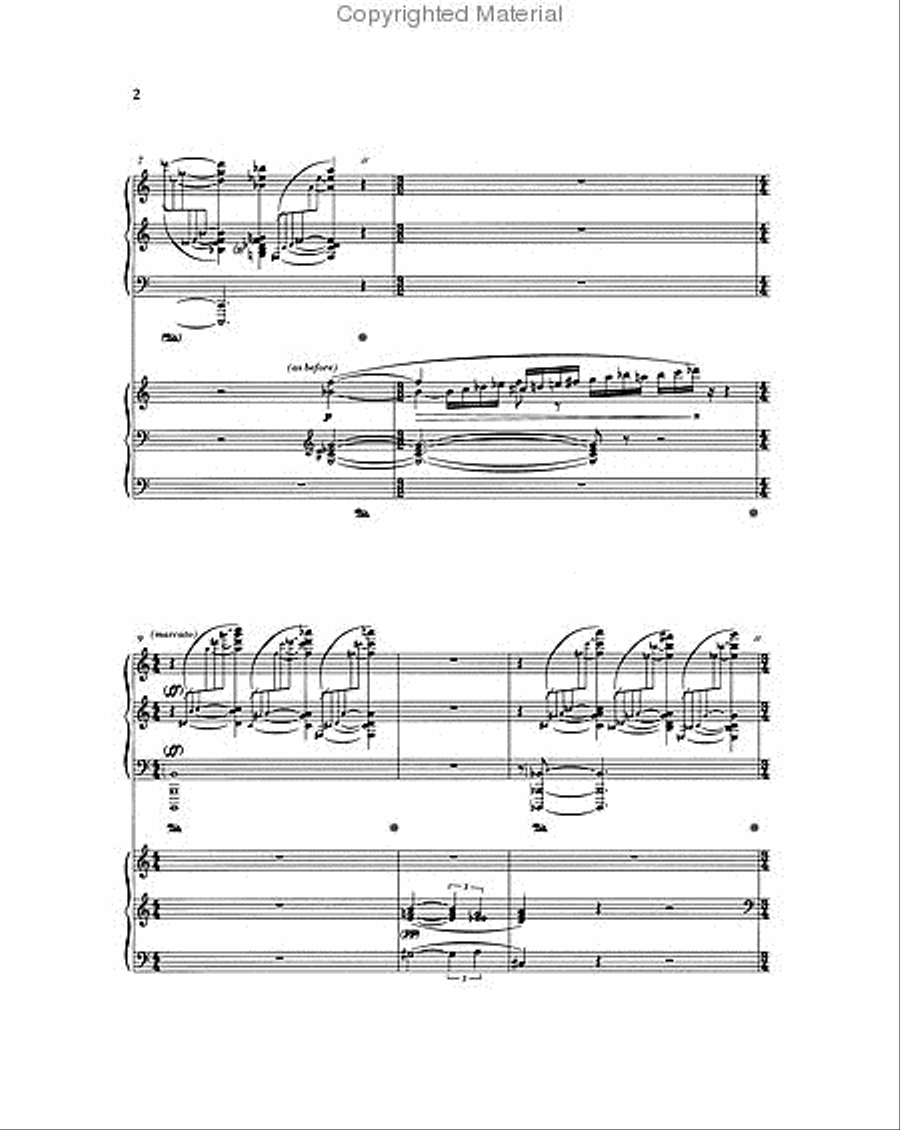 Chiaroscuro Chiaroscuro Piano Duet scores gallery preview page 3