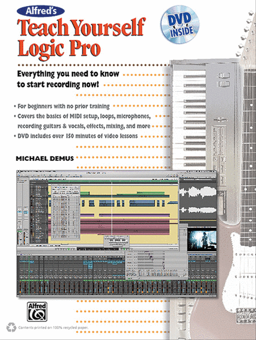 Alfred's Teach Yourself Logic Pro/Express Textbook scores gallery preview page 1