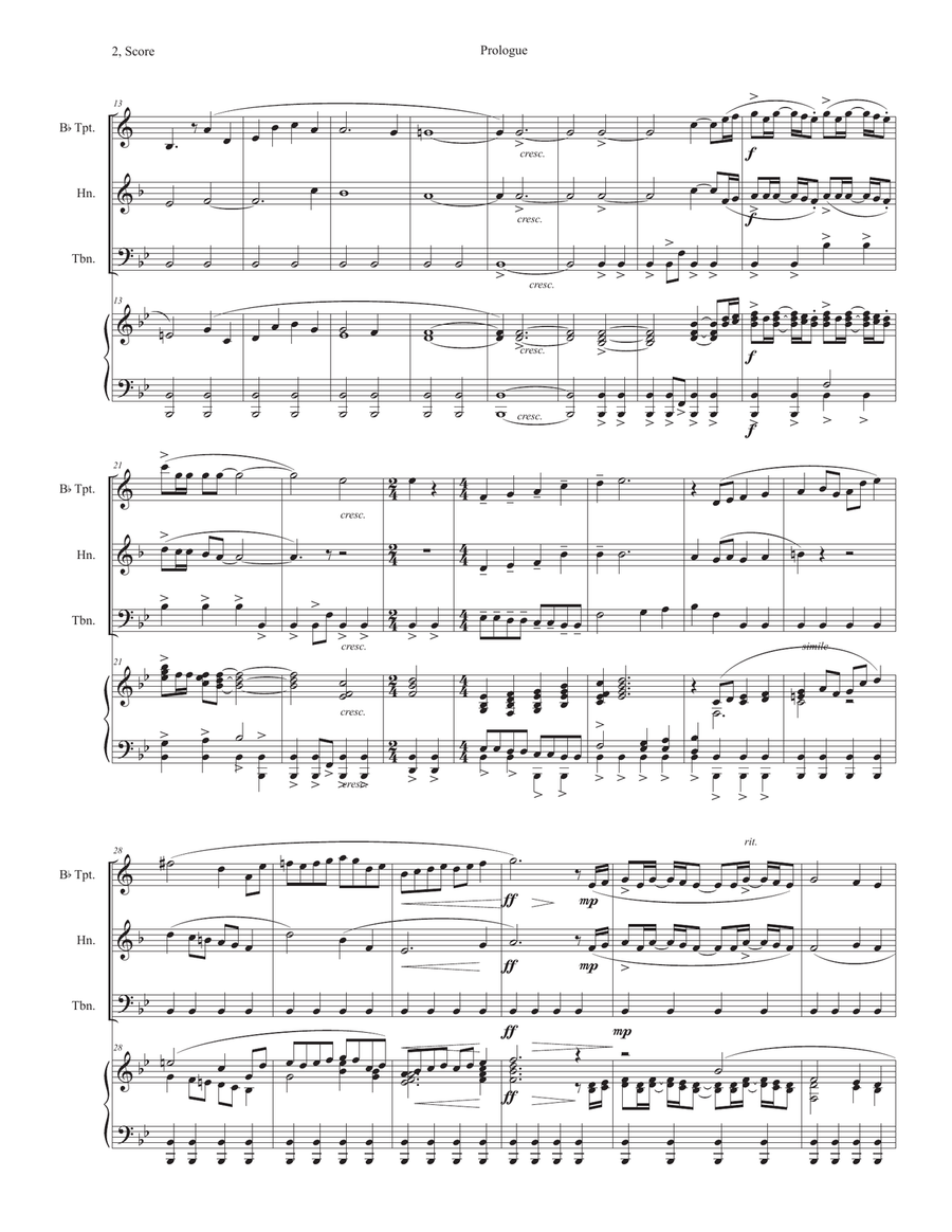 Jonathan Livingston Seagull Small Ensemble scores gallery preview page 2