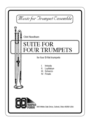 Book cover for Suite for Four Trumpets
