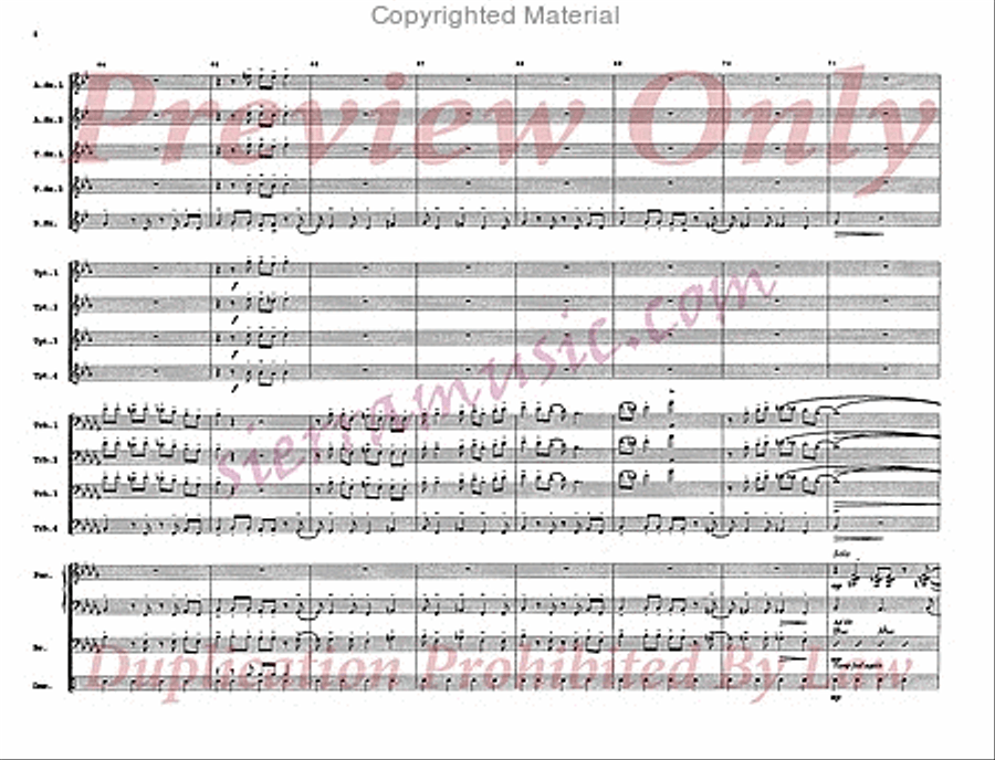 Shadrack Big Band scores gallery preview page 9