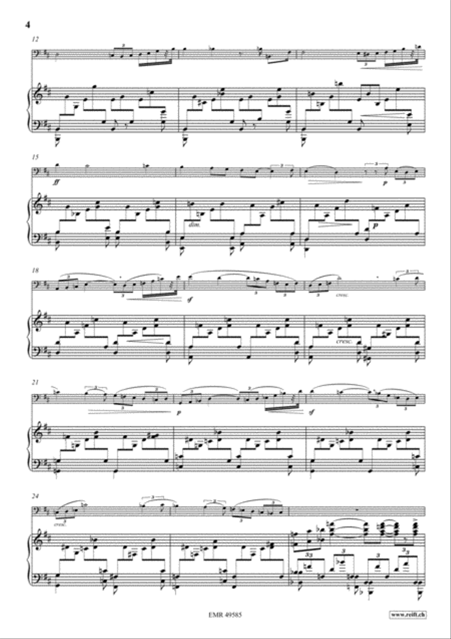 Etude Bassoon Solo scores gallery preview page 4