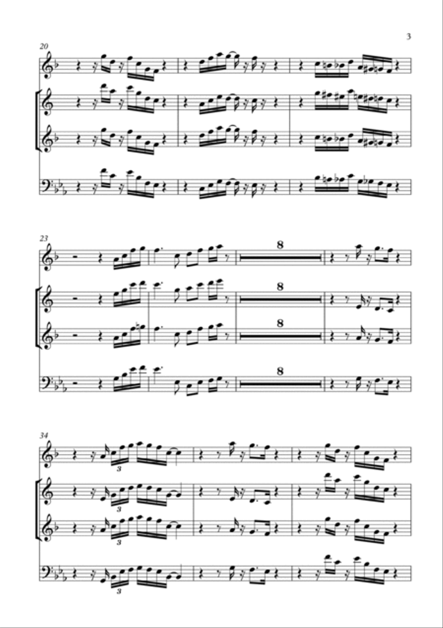 Brighter Day Brighter Day Brass Ensemble scores gallery preview page 3