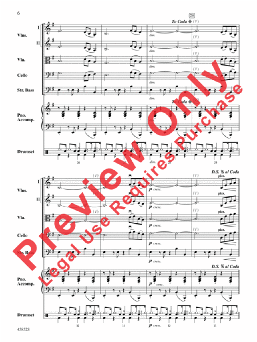 Take Five String Orchestra scores gallery preview page 6