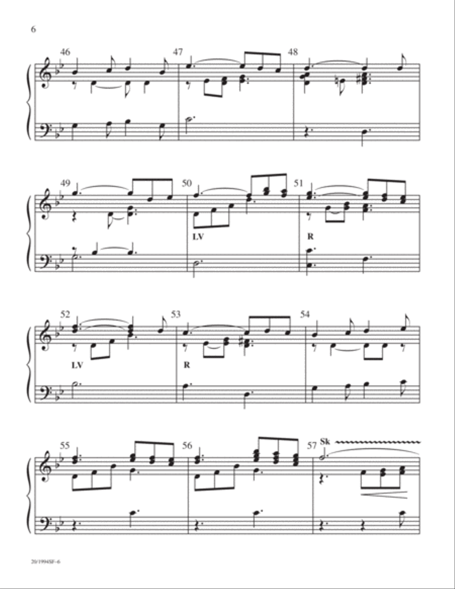 Good Christian Friends, Rejoice 3-Octaves scores gallery preview page 6