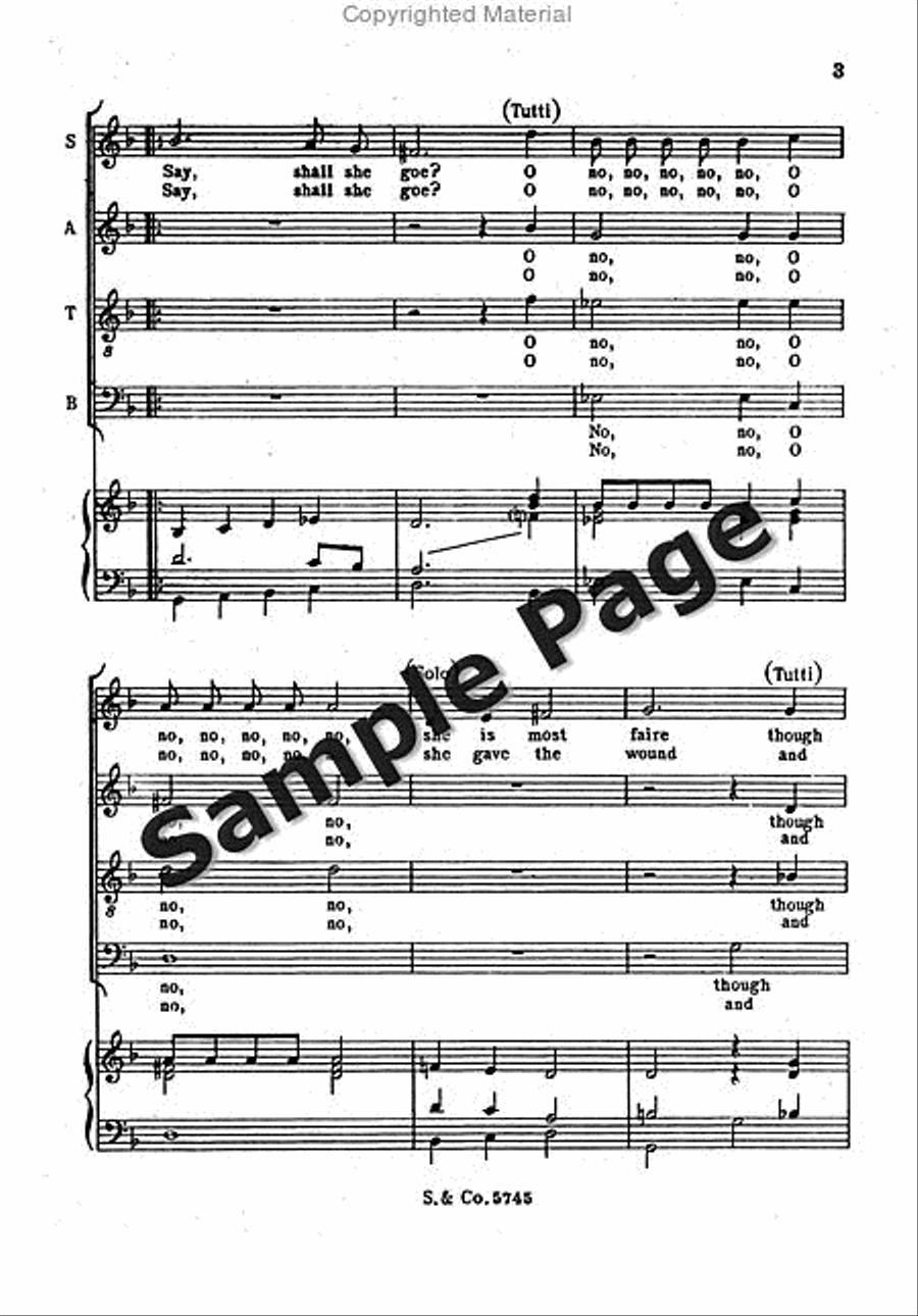 At Her Faire Hands **pop** 4-Part scores gallery preview page 4