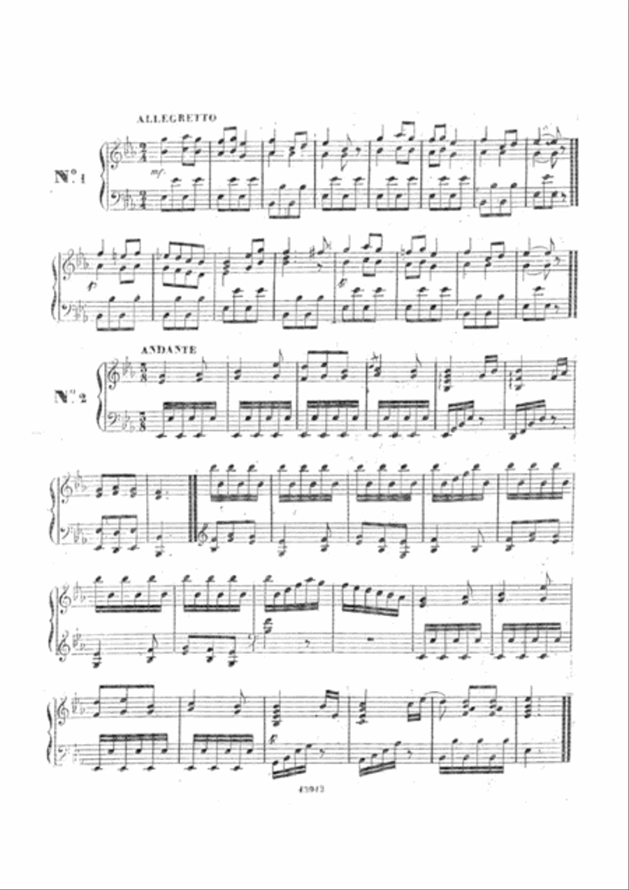 12 Opera Arias for Harp (easy) Harp scores gallery preview page 2