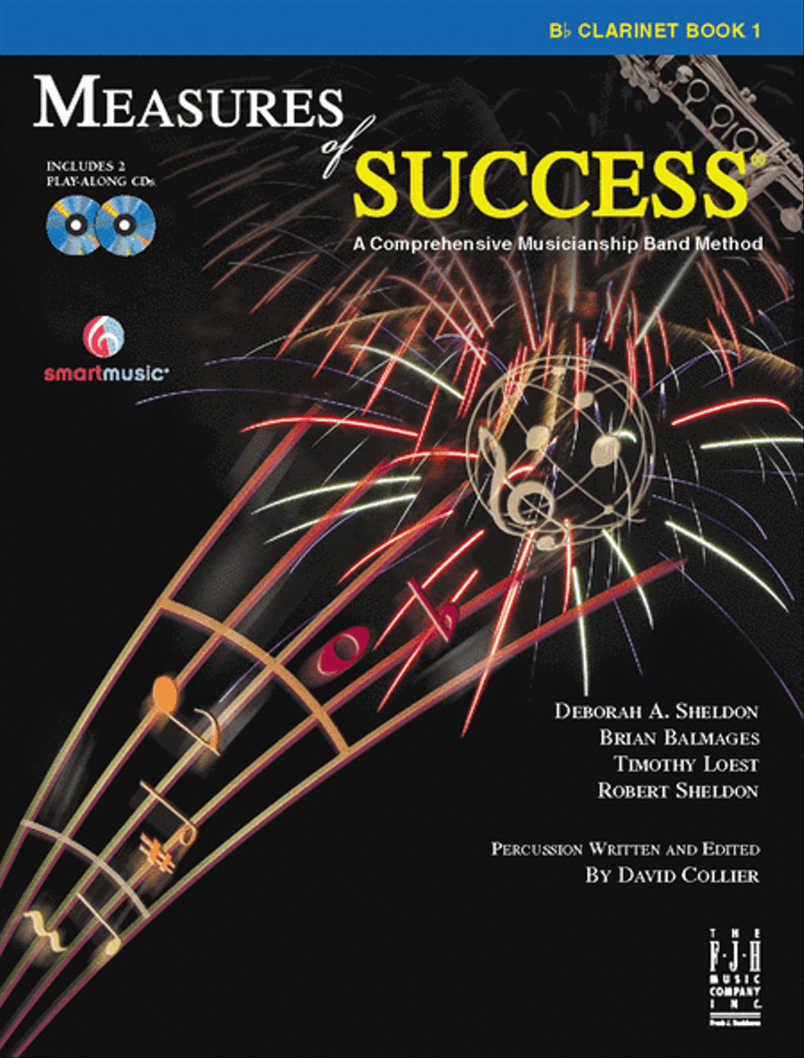 Measures of Success Clarinet Book 1 Concert Band Methods scores gallery preview page 1