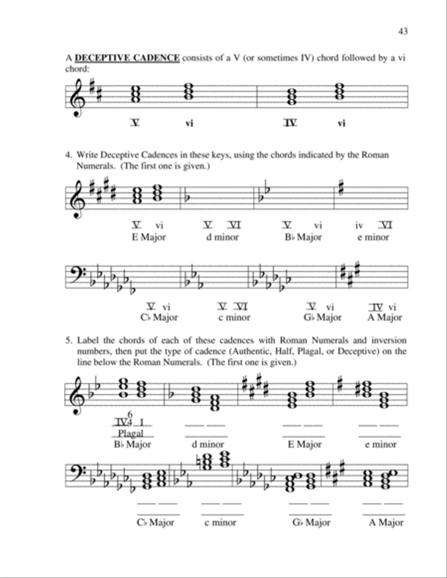 Basics of Keyboard Theory: Level VI (late intermediate)