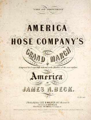 America Hose Company's Grand March