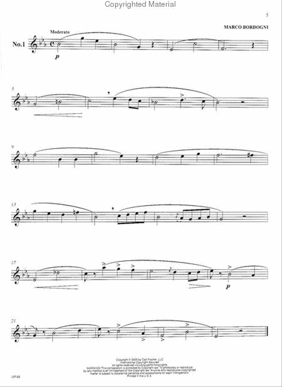 Melodious Etudes For Oboe Oboe Solo scores gallery preview page 2