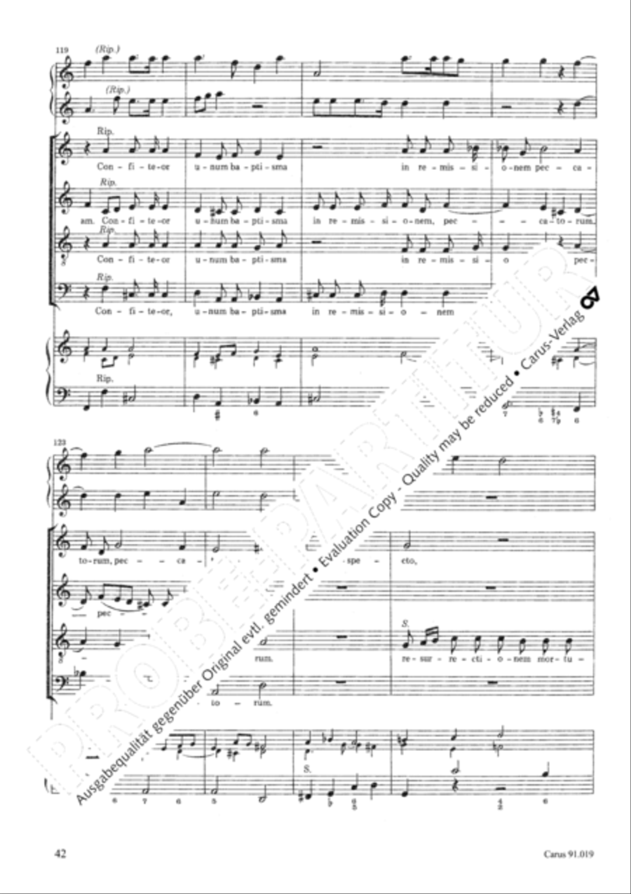 Non sine quare 4-Part scores gallery preview page 45
