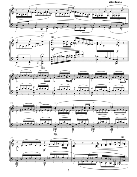 Piano Sonata No. 2, Op. 22 - 2nd Movement