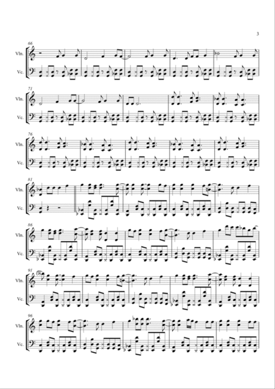Happy Happy Score and Parts scores gallery preview page 4