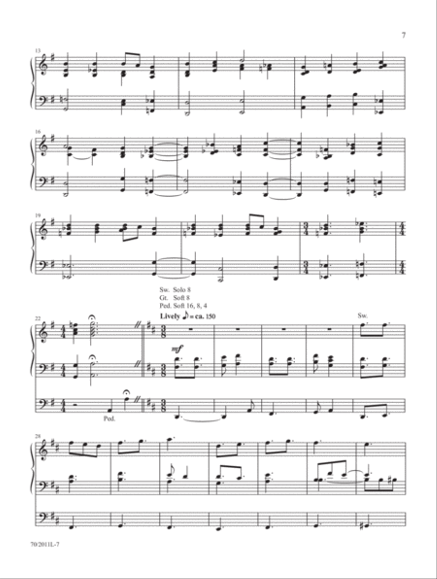 Easter and After Easter and After Organ Solo scores gallery preview page 4