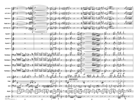 Down To The Nightclub - Conductor Score (Full Score)